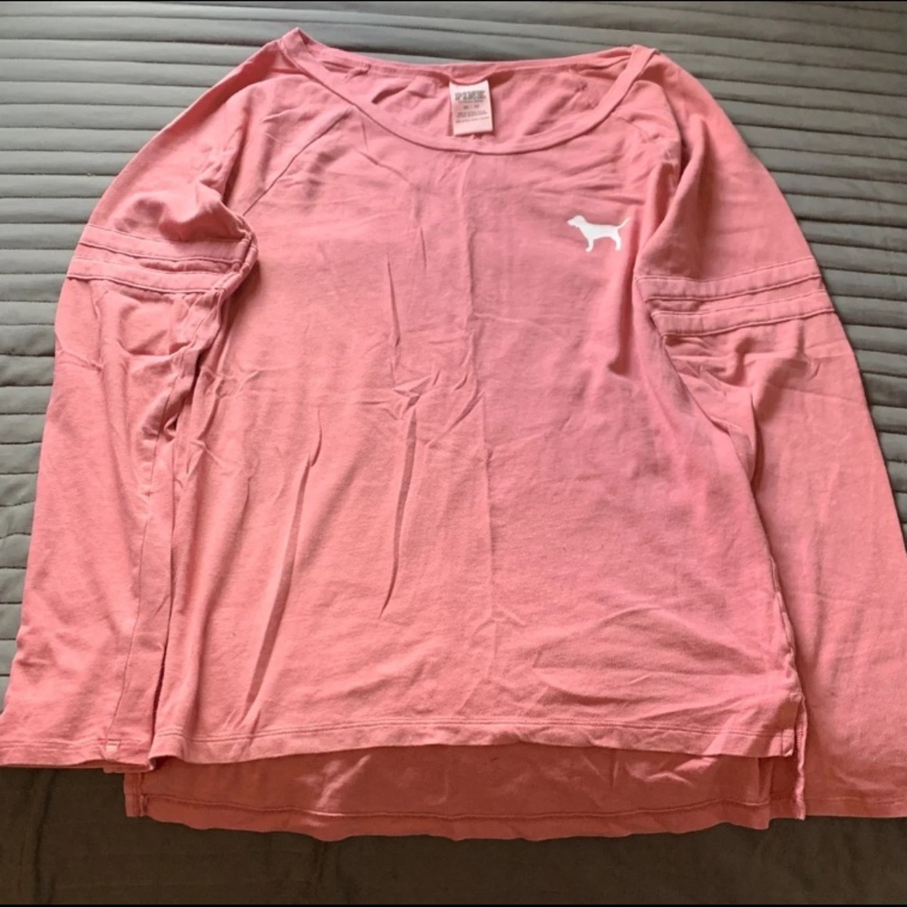 VS PINK Blush Pink Long Sleeve